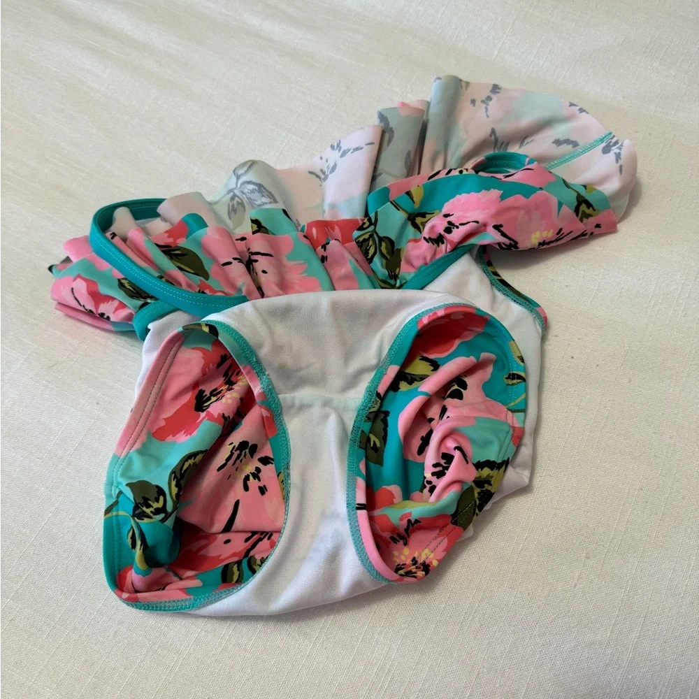 Kami Swim | Floral Print One Piece Swimsuit | 6
